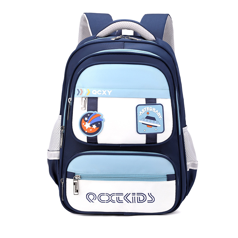 Nuevo estilo de escuela primaria, reducción de la carga ligera, reducción de la carga, protección de la columna, mochila para niños de gran capacidad para niñas, grado 3-6