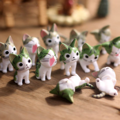 かわいい起司猫スイーツ私房猫人形人形人形人形ケーキ装飾品