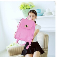 双肩包女韩版潮背包女糖果双肩2014新款潮休闲夏款女包