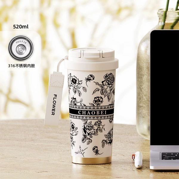 358-Rose Black [Double Drink Stainless Steel]