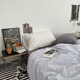 ins wind blogger mix and match four-piece cotton 1.8m bedding is cotton washed cotton student dormitory 3-piece set