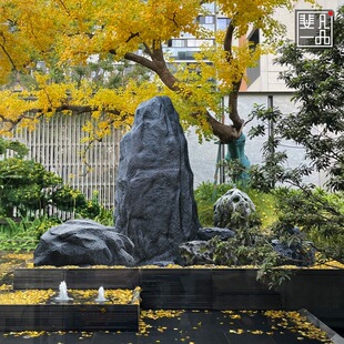 �e��ͥԺ���^ʯ����@���쾰����ʯ�b�ˮ��ʯ�^����䓴��ͼ�ɽʯ