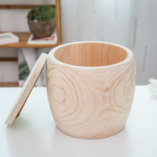 Bamboo Steaming Basket for Rice, Whole Wood Kitchen Steaming Basket, Steaming Rack for Glutinous Rice Cakes and Sticky Rice