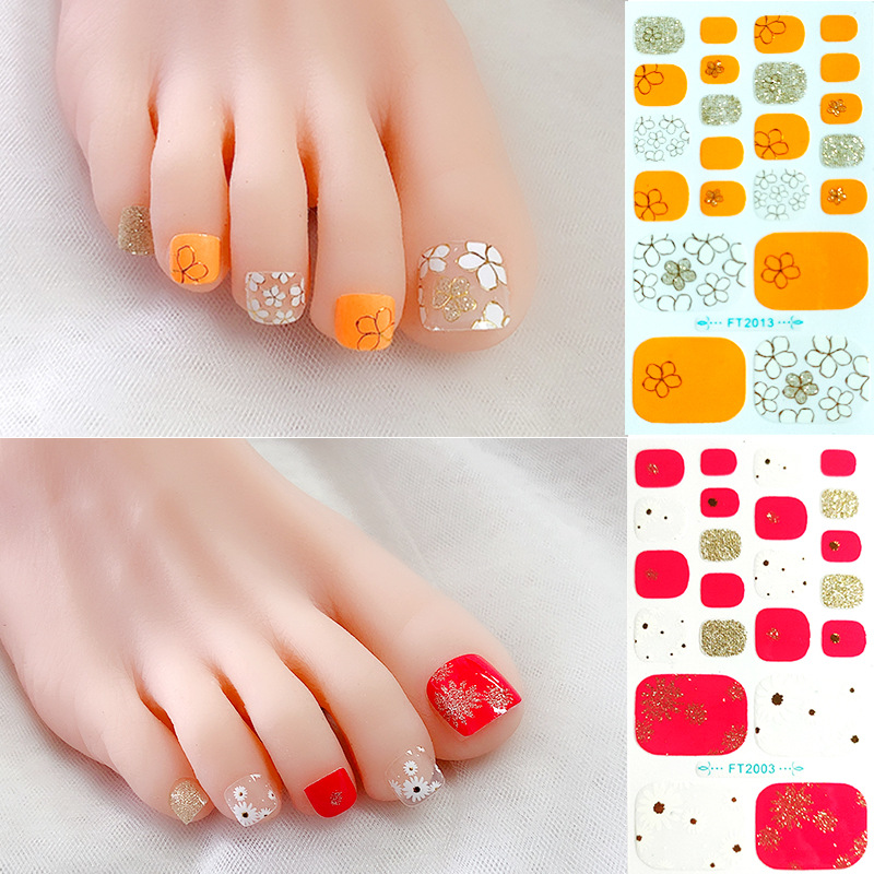 summer fake nails