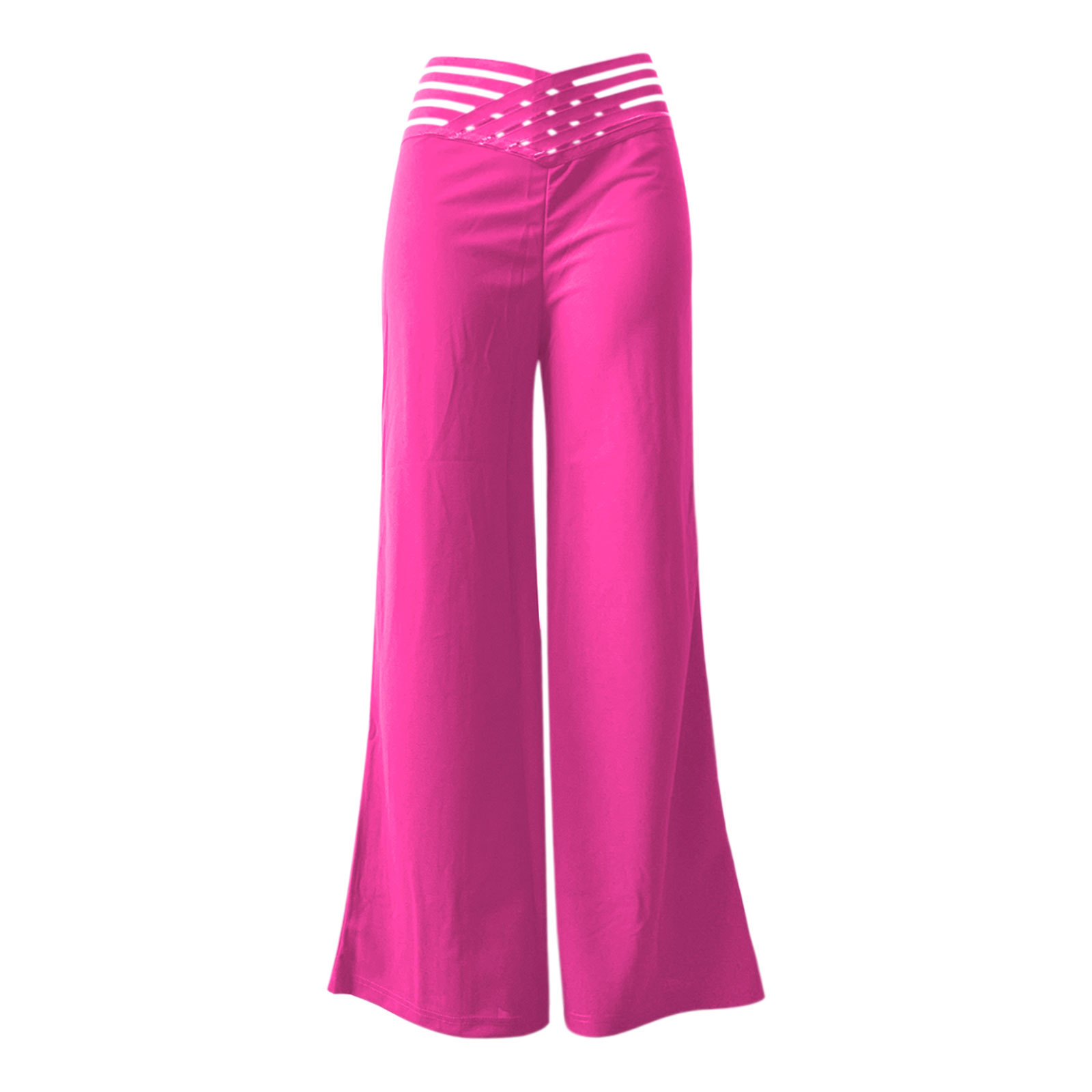 Women's Holiday Daily Selfie Streetwear Solid Color Full Length Casual Pants display picture 12