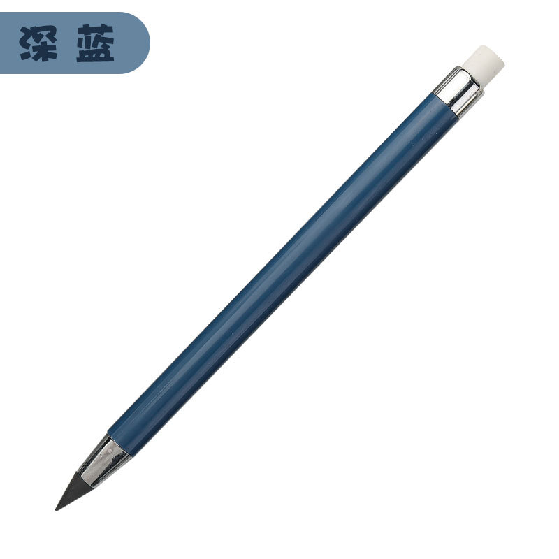 Nuevo estilo Eternal con lápiz de goma Tecnología negra Sin tinta Eternal Pen hb Macarons Color No es fácil de romper lápiz