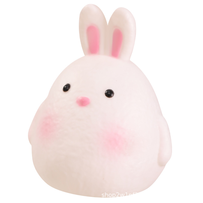 Venta directa de fábrica de luz de la noche del conejo celebridad en línea puesto de mercado nocturno suministro al por mayor juguetes luminosos niños dormitorio lámpara de noche