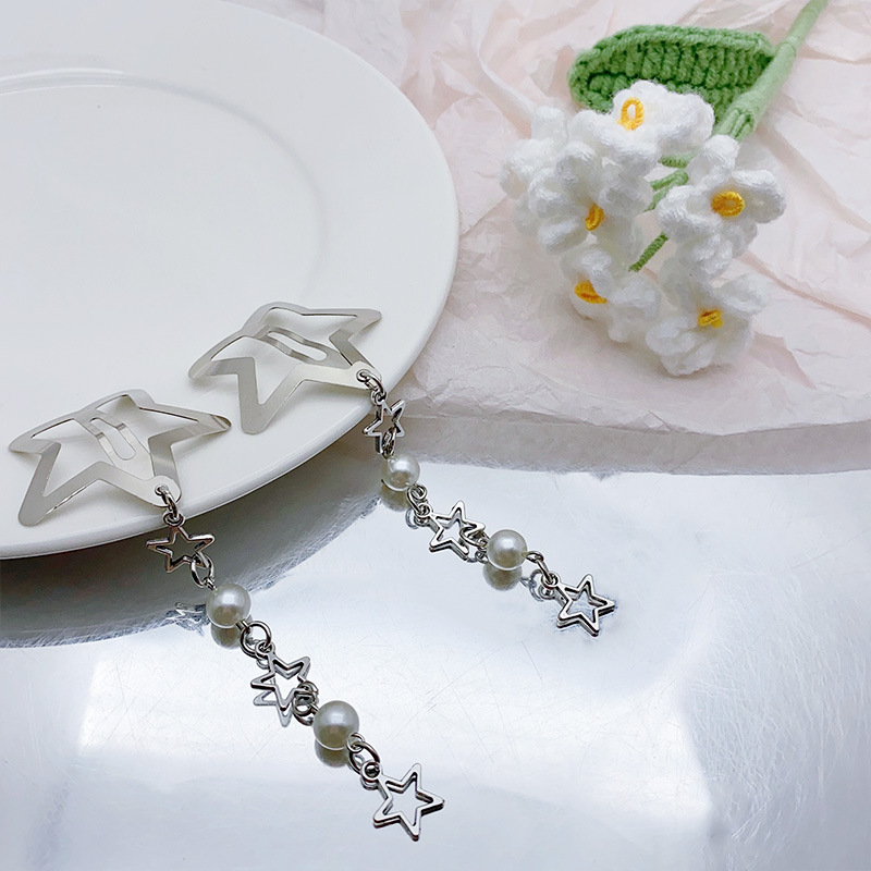 Women's Star IG Style Y2K Alloy Charm Hair Clips display picture 10