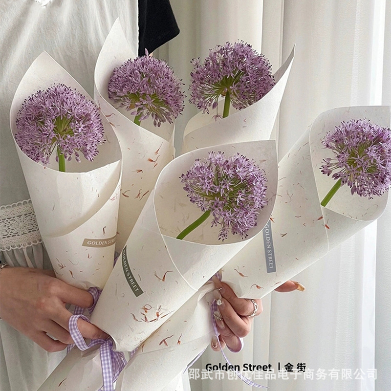 手裂き花弁紙高級感花束包装紙風華紙花包花紙東巴紙花芸材料卸売り|undefined