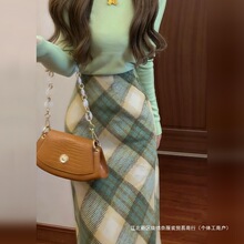 ��ʽ����ɫ��������ȹ��Ů���＾2025�¿�С���Ӵ���һ����װ