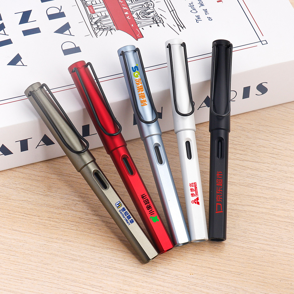Business Gifts, Metal Texture Gel Pens, Can Be Printed with Logo, Support Small Order Customization, Same Style as the Hunter Carbon Water Pen