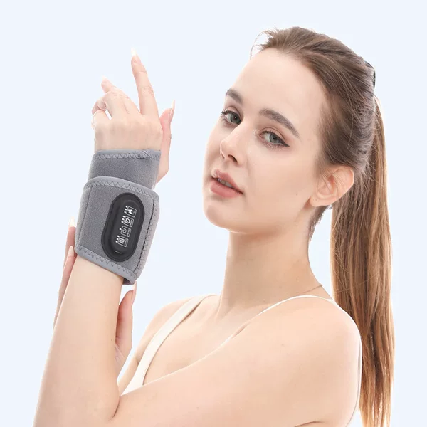 Cross-border electric heating wrist protection intelligent charging three-gear temperature control heating moxibustion vibration Shenmen acupoint wrist protection to help sleep