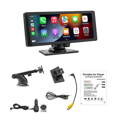 Cross-Border 10.26inch Portable In-Car Mp5 Player Multi-Functional Carplay Car Navigation Mp5 (DVD Navigation) - x5303-1026inch-hd-touch-screen-1026inch
