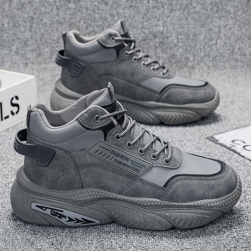 Nuevos zapatos de hombre de otoño transpirables, zapatos deportivos de alto perfil, moda para hombres, zapatos casuales de running para hombres