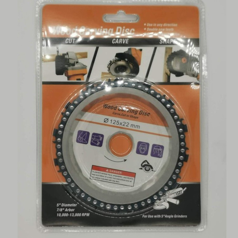 批发5寸22MM角磨机用13齿电锯盘圆锯片木工木工开槽锯片