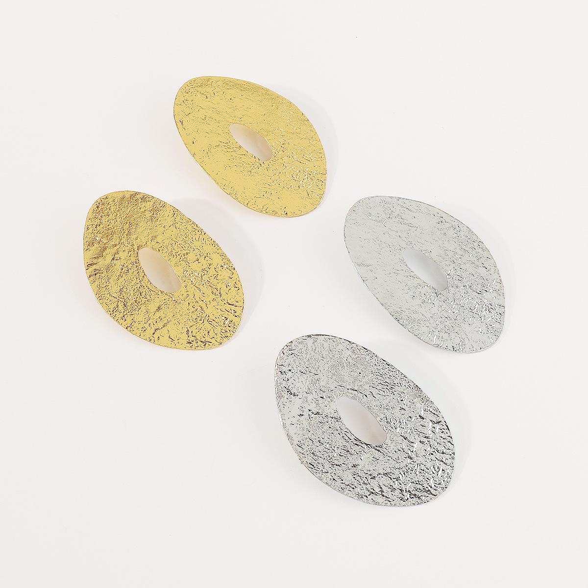 42g Weight 0.03µm Gold Plating Thickness Electroplated Gold Plating Process 201 Stainless Steel Ear Needle Material Golden Plated Plating Material Ear Studs Classification 1 Pair Quantity Holiday, Daily Occasion Alloy Material Geometric Pattern Women's Gender IG Style, Casual, Exaggerated Style Plating Craft 1 Pair IG Style Casual Exaggerated Geometric Alloy Ear Studs 6