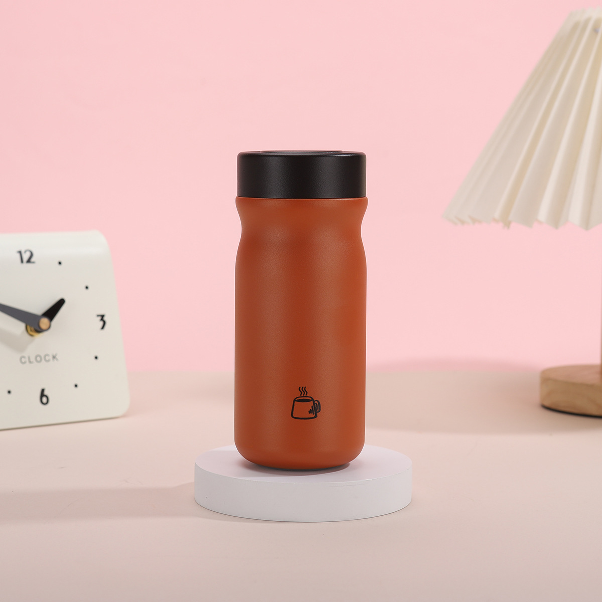 Edelstahl Thermobecher Für Studenten Kompakte Isolierflasche_voghion.com
