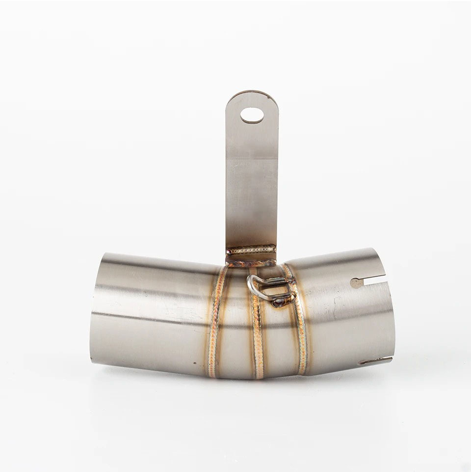 Motorcycle Exhaust Pipe Mid-Section S1000Rr Modified Exhaust Pipe Without Drum Mid-Section S1000R S1000 Rr