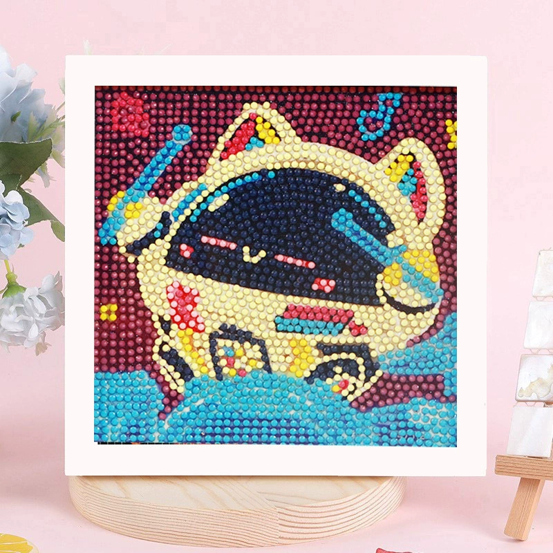 Мультяшная умная игрушка, DIY, новая коллекция, детское handmade diy, украшенная бриллиантами