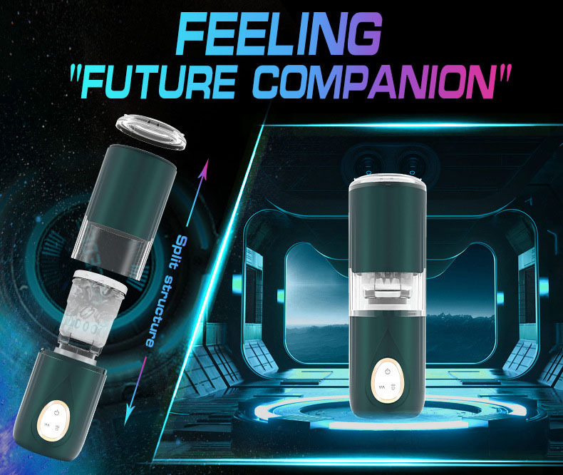 DMM Touch Five Generation T5 Elektrischer Masturbator für Männer, vollautomatisch, teleskopisch, drehbar, mit Saugnapf, Flugzeugform, Sexspielzeug für Erwachsene_voghion.com