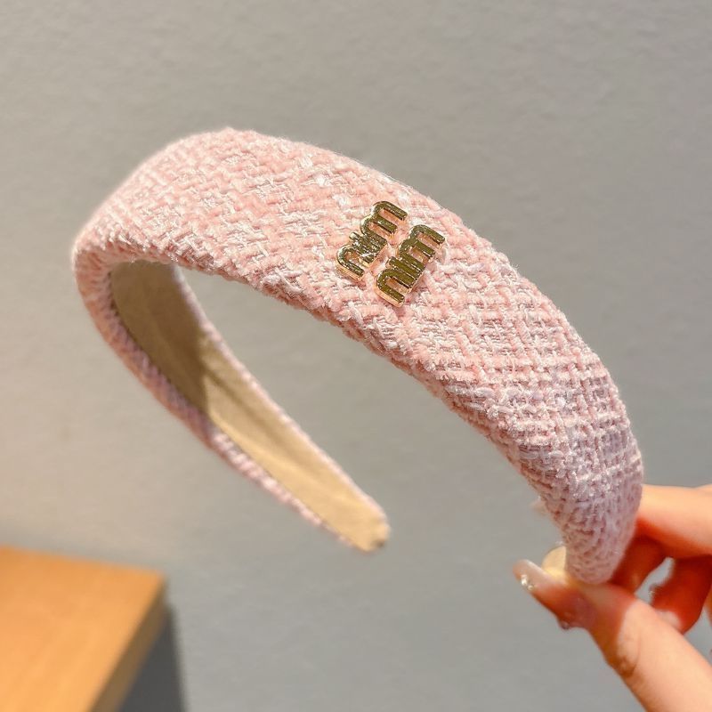 2025 nueva diadema de cabeza alta para mujer, lujo ligero, tarjeta de alta calidad, diadema de salida diaria de verano, pequeño paquete de cabello