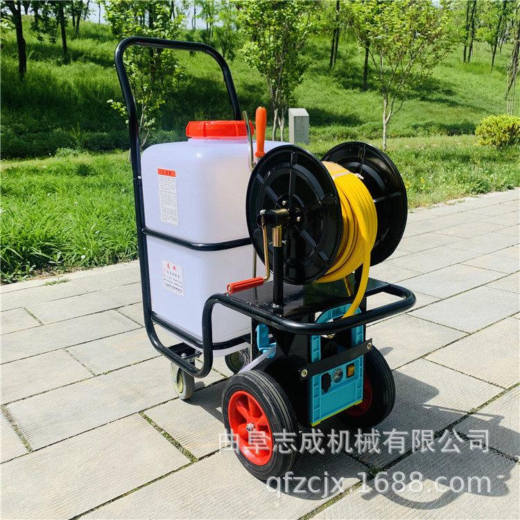 供应推车式打药机 果树大棚消杀喷雾器 养殖用防疫消毒喷洒机