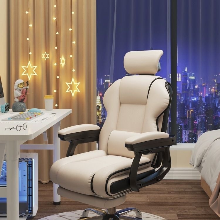 Huan Qi Home Computer Chair E-sports Chair Comfortable Sedentary Office Sofa Chair Backrest Chair Live Broadcast Lifting Swivel Chair Human Body