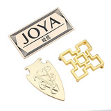 Индивидуальная металлическая вывеска, этикетка для вина с клеем, логотип бутылки для нейл-арта с липкой фирменной табличкой длиной 3 м, невыцветающая торговая марка, износостойкая и водонепроницаемая.