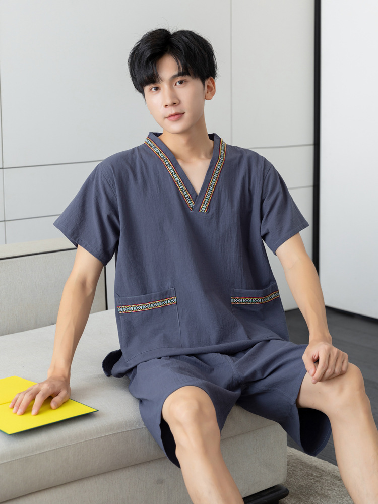 땀 옷 여자와 남자 플러스 사이즈 커플 목욕 옷 뚱뚱한 손님 잠옷 발 치료 마사지 사우나