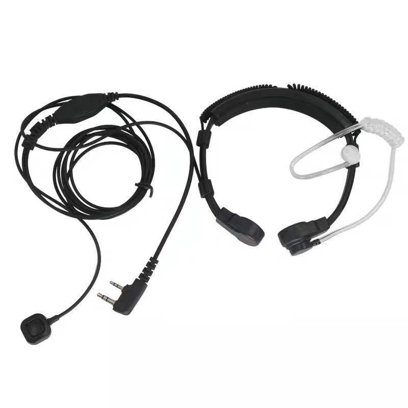 对讲机伸缩喉控 适用BAOFENG KENWOOD Retevis等用 K头