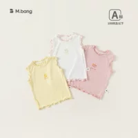 Beibei City детский жилет мультфильм без рукавов Футболка для новорожденных летняя новая маленькая девочка Топ XY14046