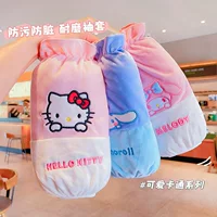 Детские рукава Sanrio для студентов осенью и зимой милый мультфильм Kulomi детские рукава противообрастающих рукава длинные партии
