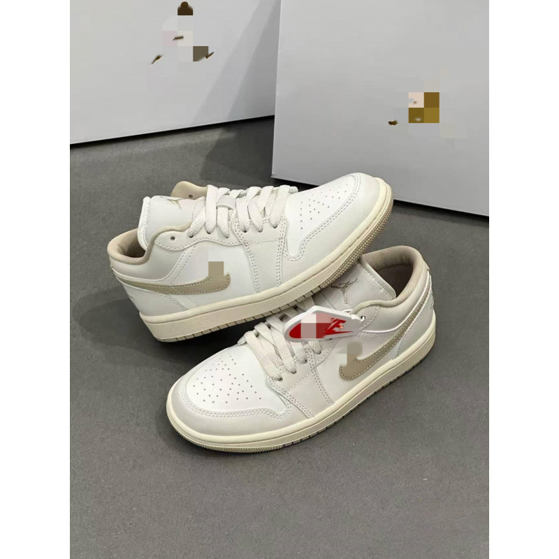 Putian shoes AJ1 low-top men's and women's basketball shoes, non-slip, wear-resistant, retro black and red running couple's sports sneakers, cross-border