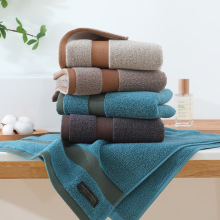 纯棉毛巾a类吸水加厚跨境毛巾洗脸巾独立包装高档7a抗菌毛巾男士