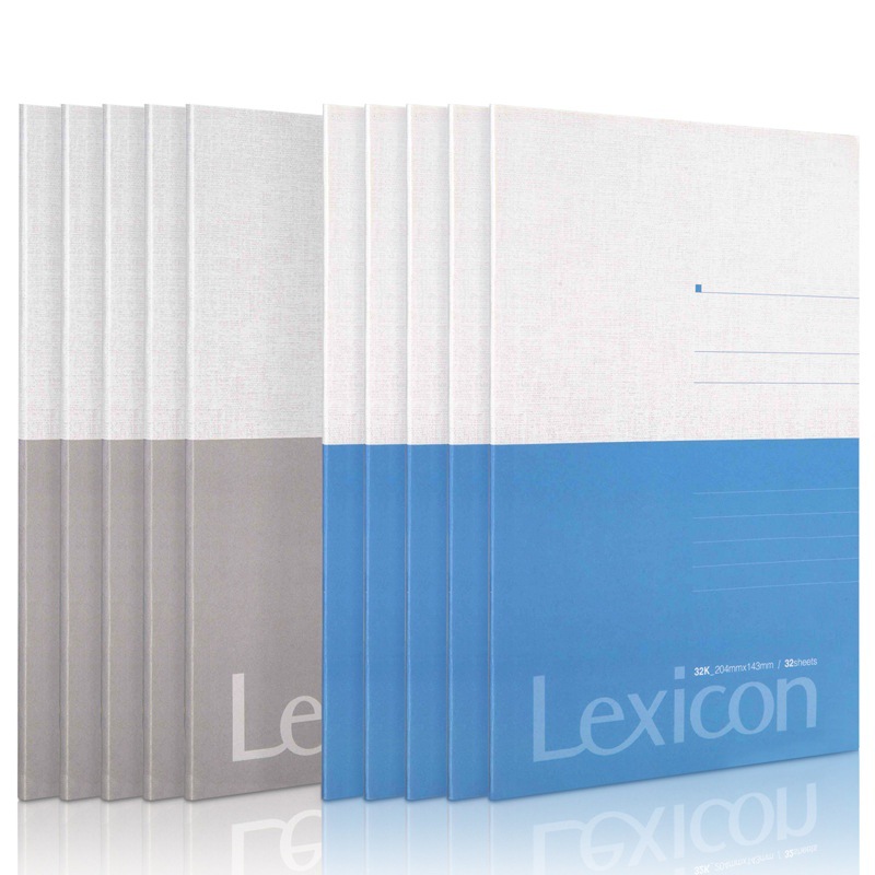Deli 7956 K copia suave libro inalámbrico vinculante Bloc de notas cuaderno de trabajo Estudiante ejercicio libro papelería de oficina