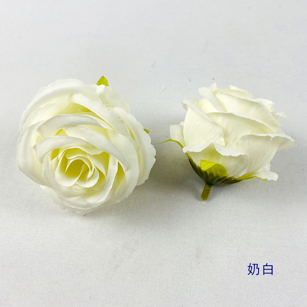 Simulación camellia nueva decoración de estilo chino decoración de boda DIY decoración de cabello flores falsas con regalo de mano 6cm props de disparo de flores