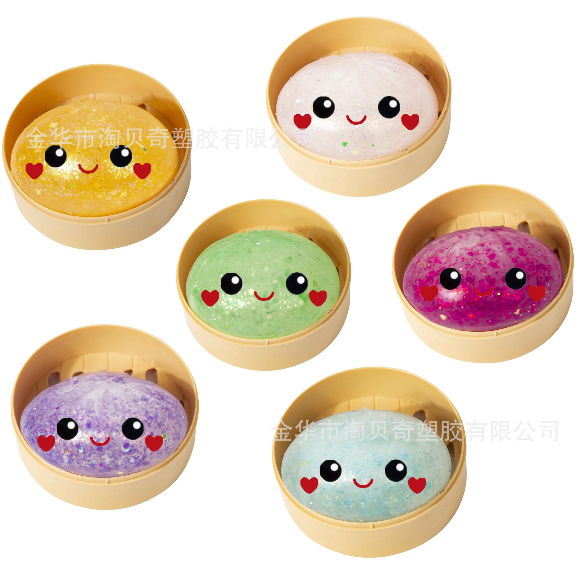 Pan descompreso pellizco juguetes divertidos prensando simulación de comida jugando pellizco harina descompreso bola set de vapor al por mayor