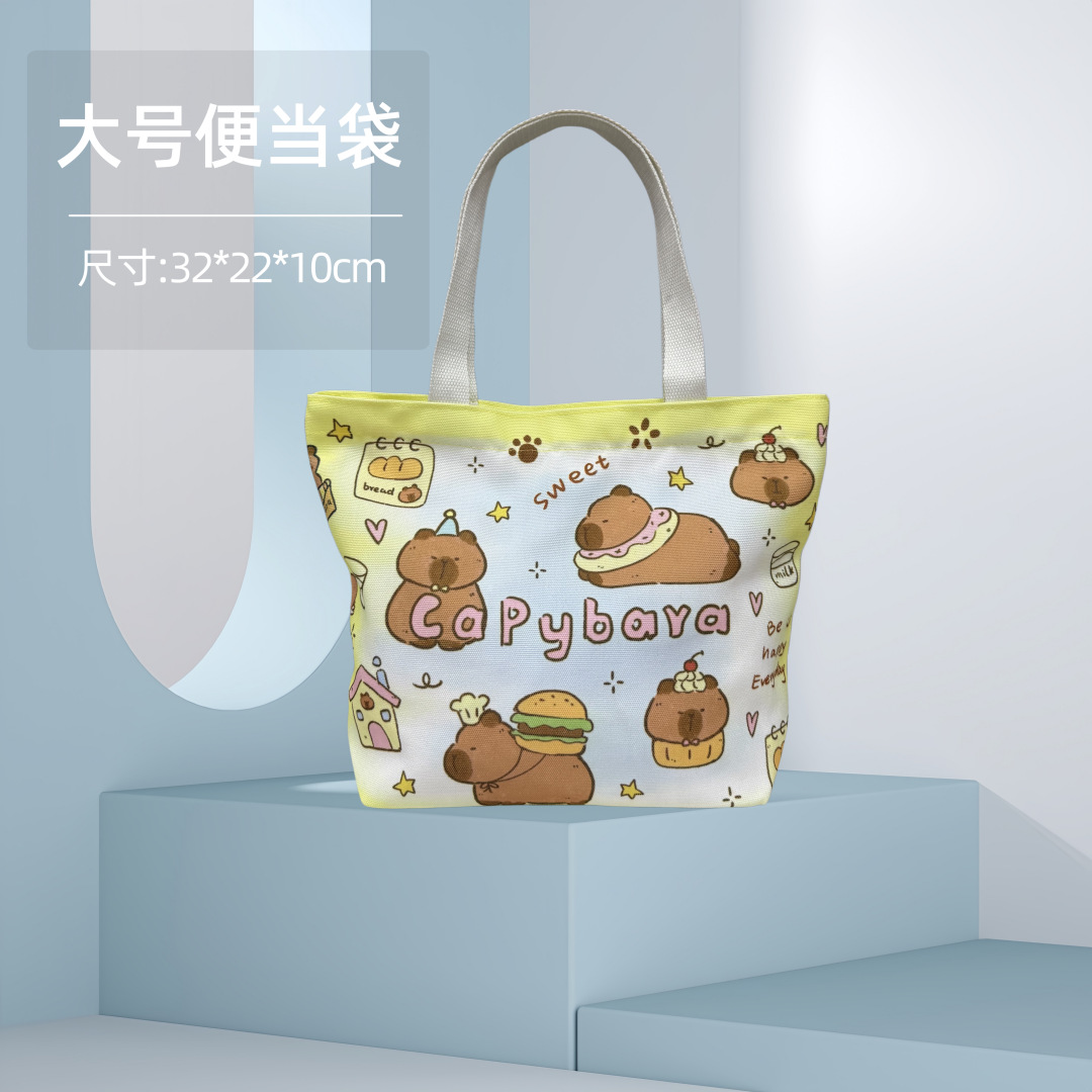 Bolsa Bento Sanrio lona almuerzo dibujos animados
