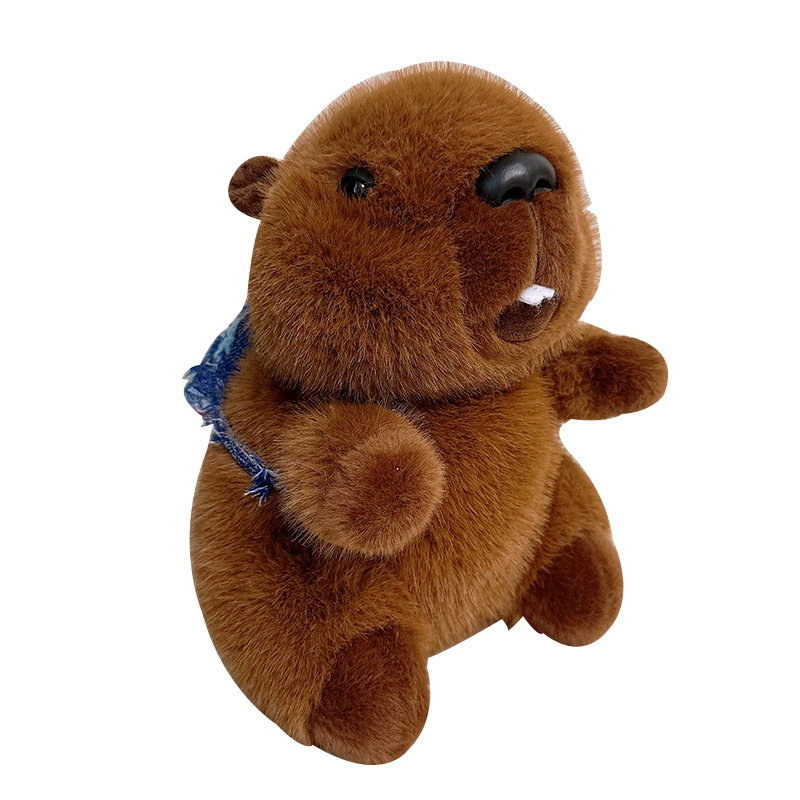 Очень драгоценный Genuine плюшевый кукла, кулон антистресс "Gopher", опт