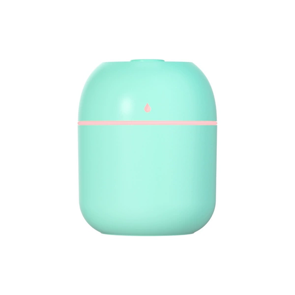 Drop-shaped, green