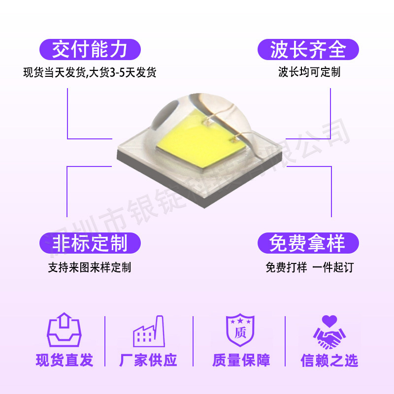 5050����������˹sst40 �׹� 10-20w����led�����ֵ�Ͳͷ��оƬ