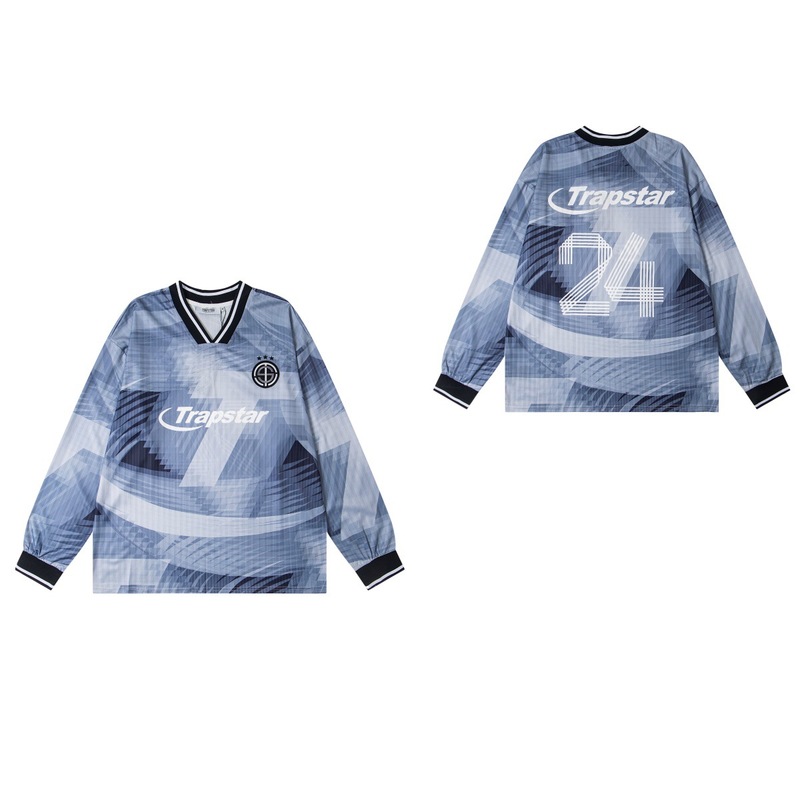 新作入荷 クロスボーダー貿易 Trapstar 高画質プリント 半袖ショートパンツセット 長袖|undefined