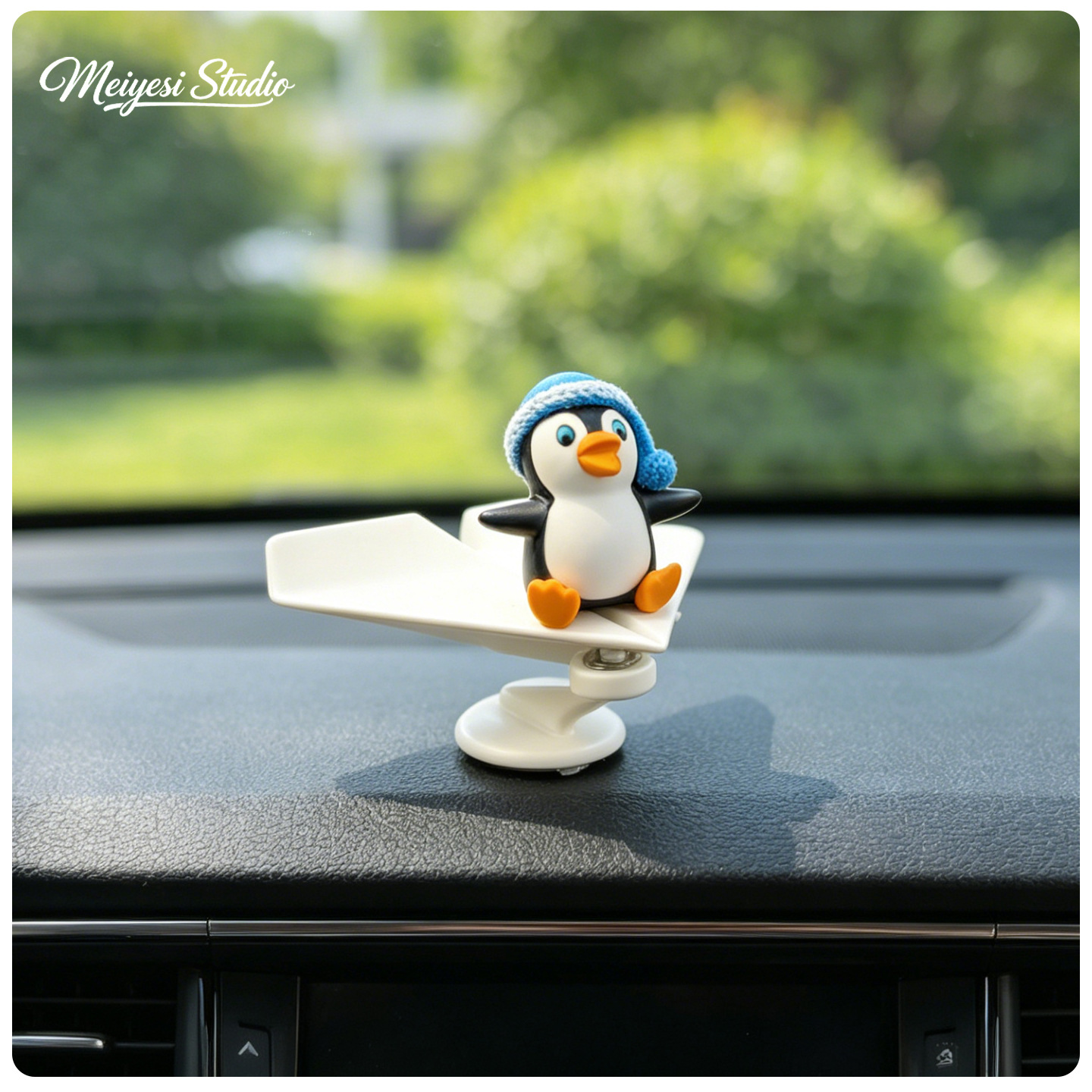 Crayón nuevo avión giratorio 2026 nuevo automóvil adorable joyería de dibujos animados decoración de curación descompresión