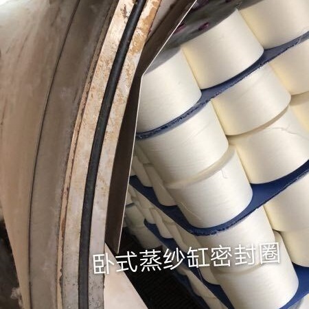 高温蒸纱机缸口密封圈，金湖蒸纱机密封圈