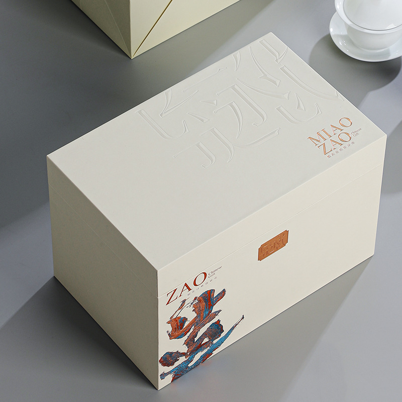 福鼎白茶散茶包装盒空礼盒半斤一斤装高档老白茶散茶白牡丹普洱茶