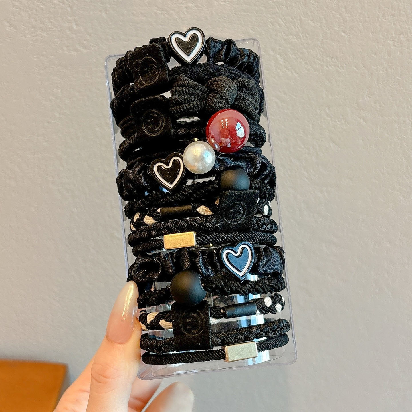 Coletero elástico sencillo de nuevo estilo 2026, banda para el pelo pequeña sin costuras para mujer, suave para el cabello, sujetador de cola de caballo.