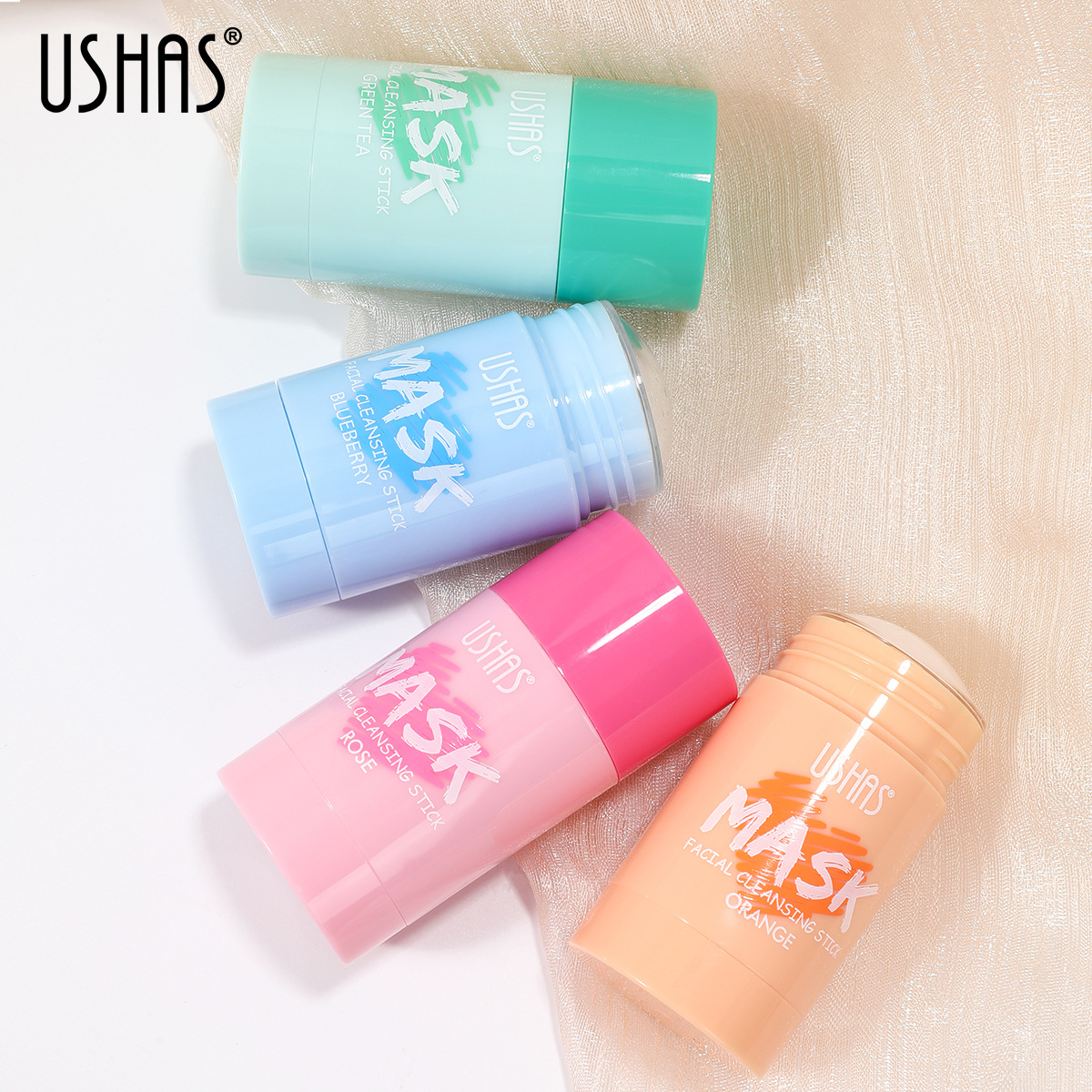 USHAS transfronteriza en stock palo de máscara de maquillaje