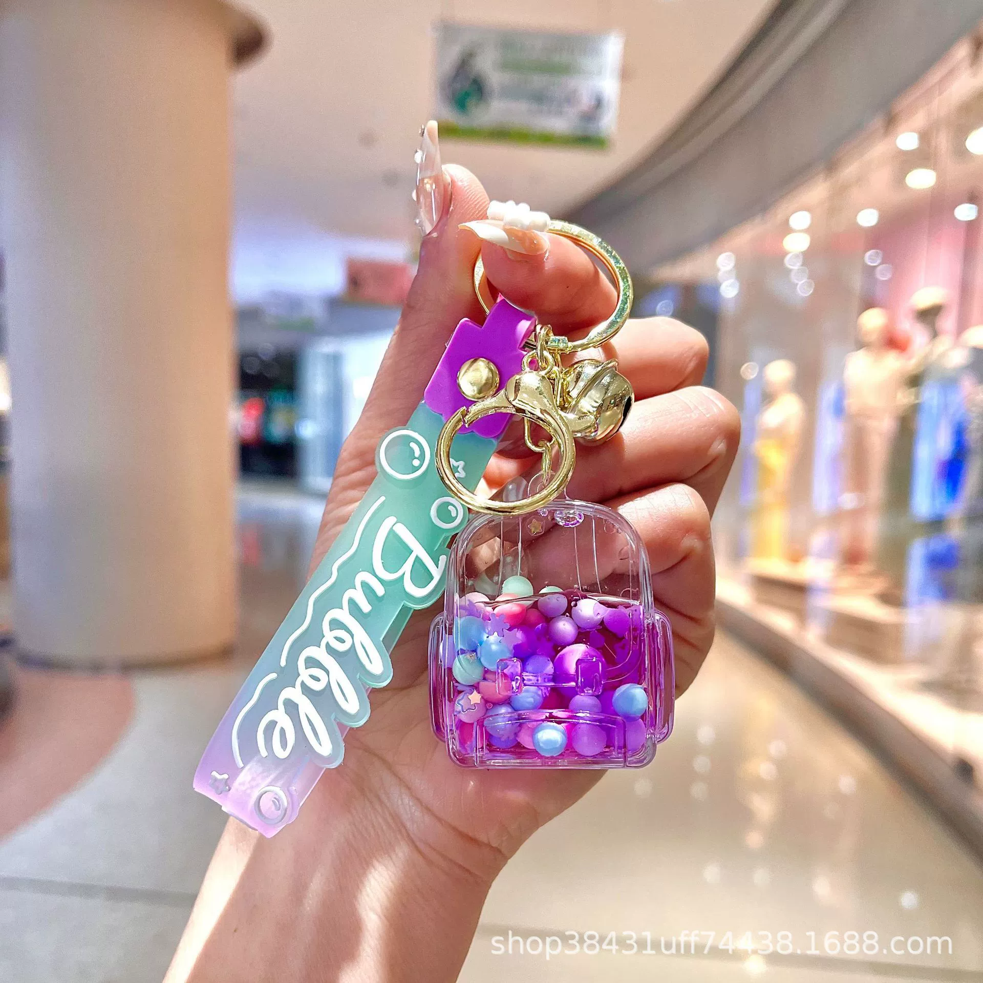 Acrylic keychain, pendant for keys