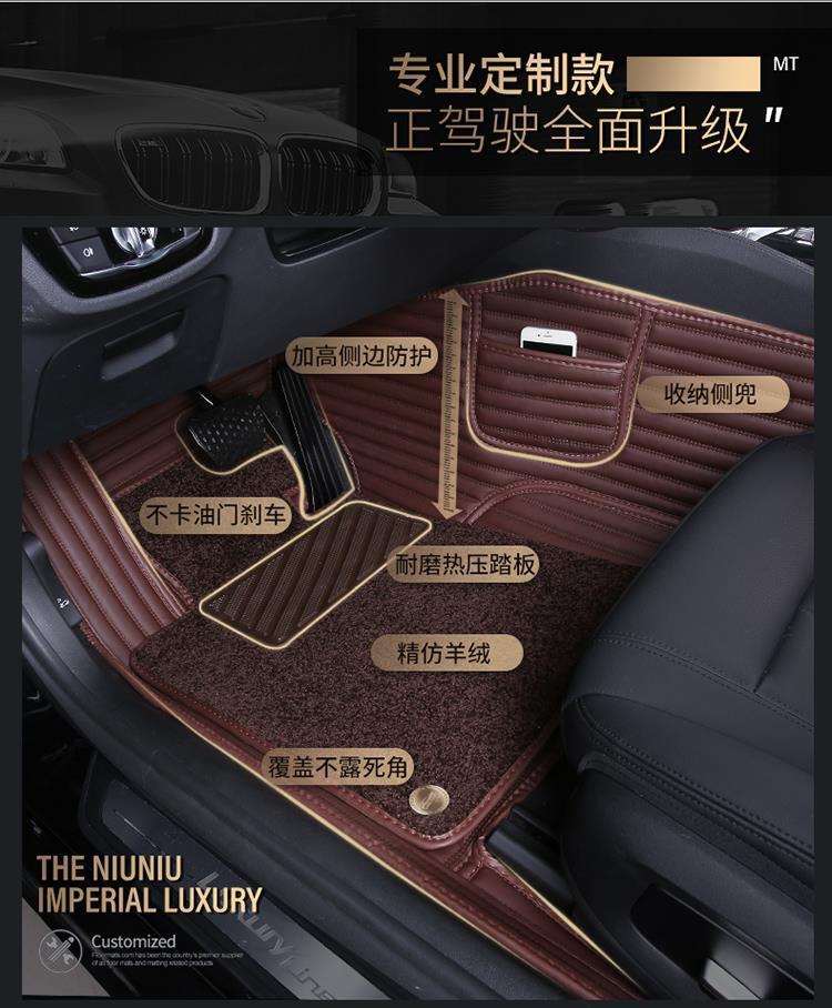 Applicable to 16/17/18/19/20/21 boyue/pro/million universal car mat wire ring