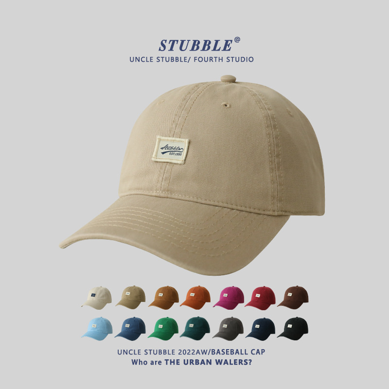 韓版原創鴨舌帽男女四季款軟頂寬檐遮陽棒球帽子批發廠家直銷